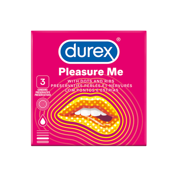 Pleasure Me Ribbed And Dotted Condoms
